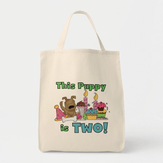 Deze puppy is twee T-shirts en geschenken Tote Bag (Voorkant)