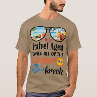 Deze reisagent verdiende al deze zomervakantie t-shirt