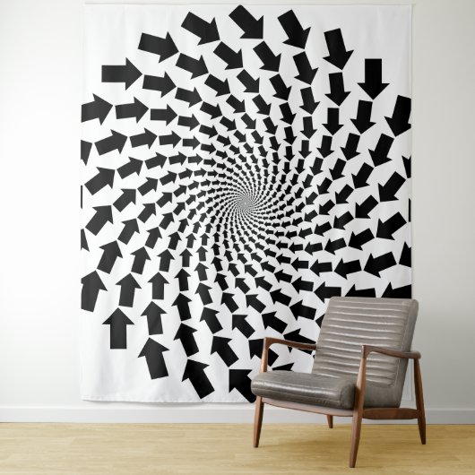 Deze Richting Tapijt Wandkleed (In situ)