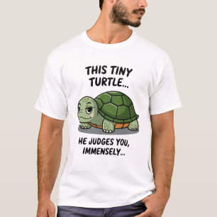 Deze schildpad oordeelt hij enorm over je t-shirt
