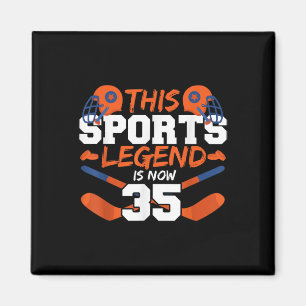Deze sportlegende is nu 35  magneet