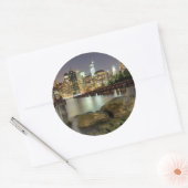 Deze stokken zijn in Brooklyn Park Ronde Sticker (Envelop)