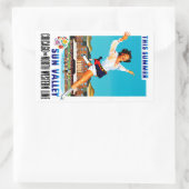 Deze Summer ~ Sun Valley Rechthoekige Sticker (Tas)