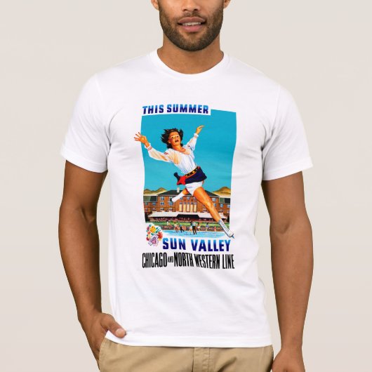 Deze Summer ~ Sun Valley T-shirt (Voorkant)