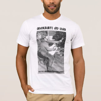 Deze theepot zou niet moeten doen t-shirt
