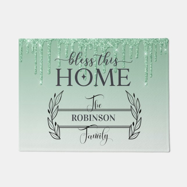 Deze thuisdeur is leeg deurmat (Voorkant)