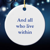 Deze thuisversiering zonder stroom keramisch ornament