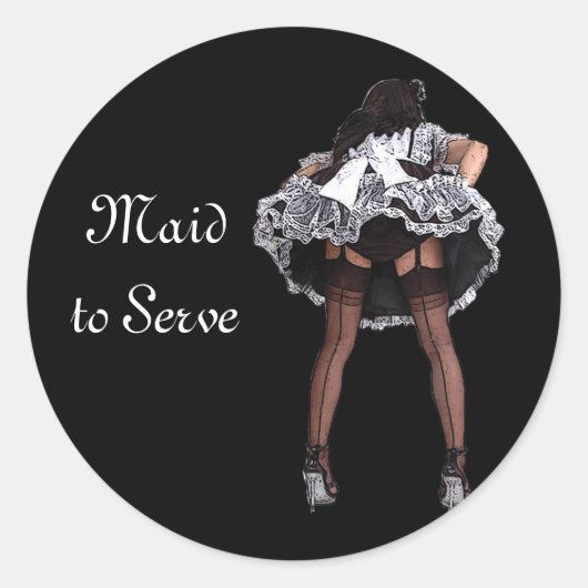 Deze ticker personaliseren ronde sticker (Voorkant)