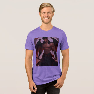 Deze titel legt het intense contrast van een duive Tri-Blend shirt