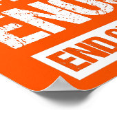 Deze vader heeft genoeg Pistool geweld gehad. Poster (Hoek)