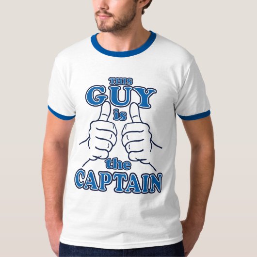 Deze vent is de CAPTAIN T-shirt (Voorkant)