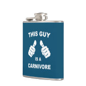 Deze vent is een Carnivore Heupfles (Links)