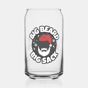 Deze vent levert! Grappige Kerstcocktail Blikvorm Glas