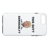 Deze vent, serieus? Case-Mate iPhone case (Achterkant (Horizontaal))