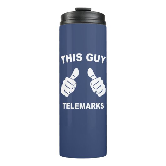Deze vent Telemarks Thermosbeker (Voorkant)