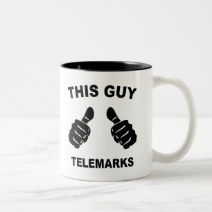 Deze vent Telemarks Tweekleurige Koffiemok
