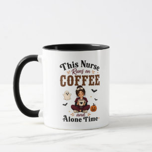 Deze Verpleegster Loopt Op Koffie En Alleen Tijd Z Mok