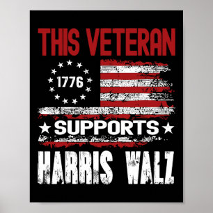Deze veteraan ondersteunt Harris Wheimer 2024 Amer Poster