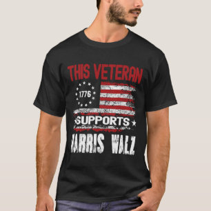 Deze veteraan ondersteunt Harris Wheimer 2024 Amer T-shirt