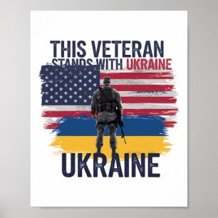 Deze veteraan staat achter Oekraïne 2 Poster