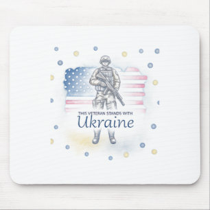 Deze veteraan staat achter Oekraïne steun Oekraïne Muismat
