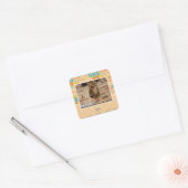 Deze! Vierkante Sticker (Envelop)