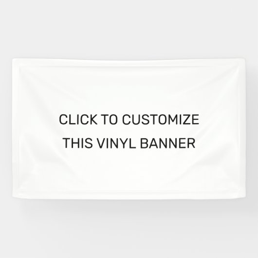 DEZE VINYLBanner AANPASSEN Spandoek (Horizontaal)