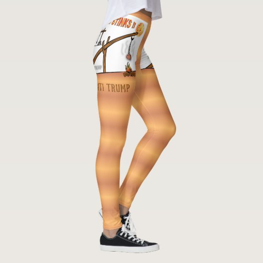 Deze vis stinkt! / antitrump, leggings (Rechts)