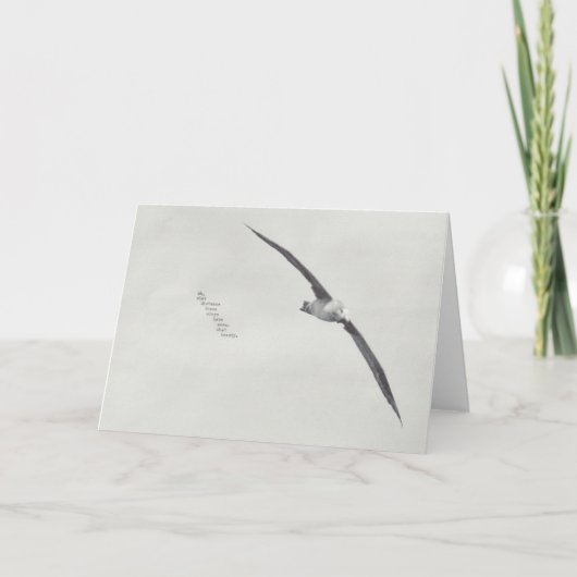 "Deze vleugels" Kaart (Voorkant)