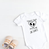 Deze voeten volgen Jezus Romper