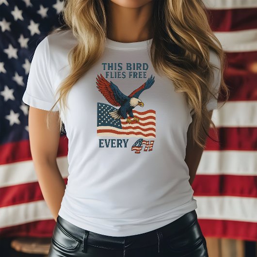 Deze vogel vliegt elke 4e t-shirt