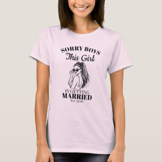 Deze vrouw gaat trouwen 2026 – Bruid-to-be T-shirt