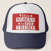 Deze Vrouw is voor Trump Pet (Voorkant)