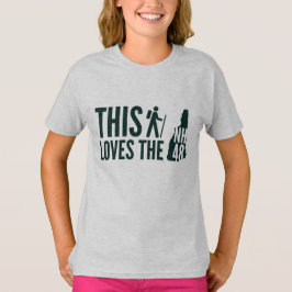 "Deze wandelaar houdt van NH48" T-shirt met lange 