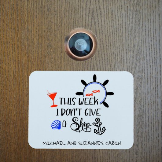 Deze week geef ik geen cruise Cabin van scheepsdeu Magneet