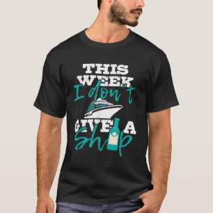 Deze week geef ik geen cruiseschip t-shirt