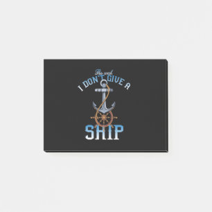 deze week geef ik geen schip post-it® notes
