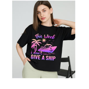 "Deze week geef ik niet om een schip voor cruise Tri-Blend Shirt