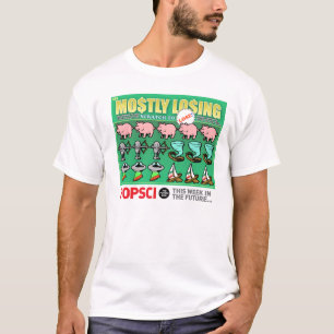 Deze week in de toekomst 2010-2010-2001 t-shirt