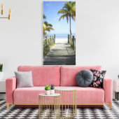 Deze weg naar het paradijs canvas afdruk (Insitu (Woonkamer))