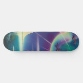Deze wereld Abstract Skateboard (Horizontaal)