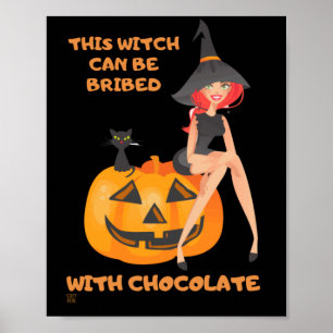 "DEZE WITCH KAN WORDEN GEBRIBEERD.." grappig Poster