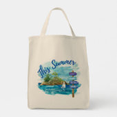 Deze zomer tote bag (Achterkant)