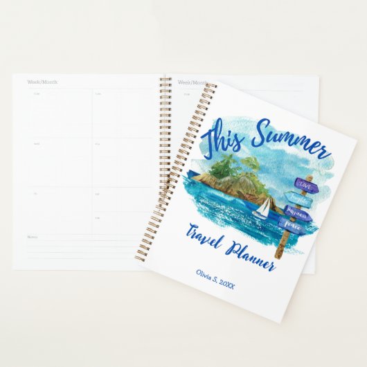 Deze zomerreis planner (Display)