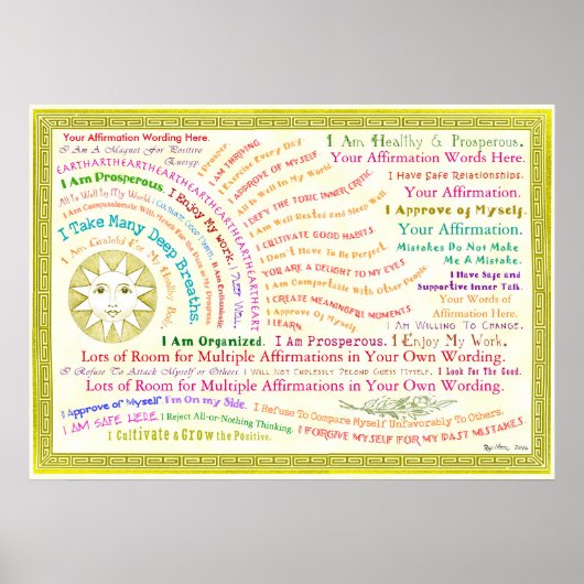 Deze zonnebrand aanpassen poster (Voorkant)