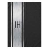 Deze zwart-wit edelman vrijgezellenfeest tafelkleed (Voorkant)