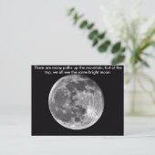 Dezelfde Bright Moon Briefkaart (Staand voorkant)