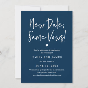 Dezelfde WEBSITBARE KLEUR Verander de datumkaart Save The Date