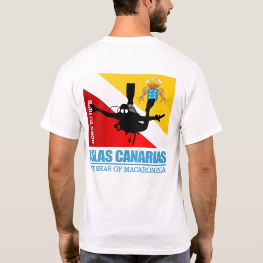 DF2 Canarische eilanden T-shirt (Achterkant)