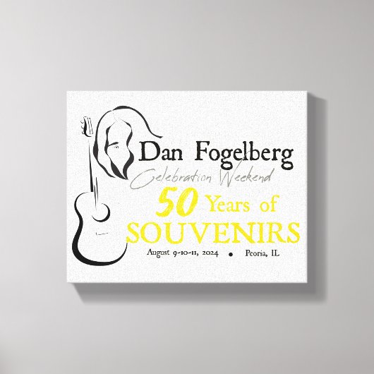 DF Celebration Weekend 2024 Canvas Print (Voorkant)